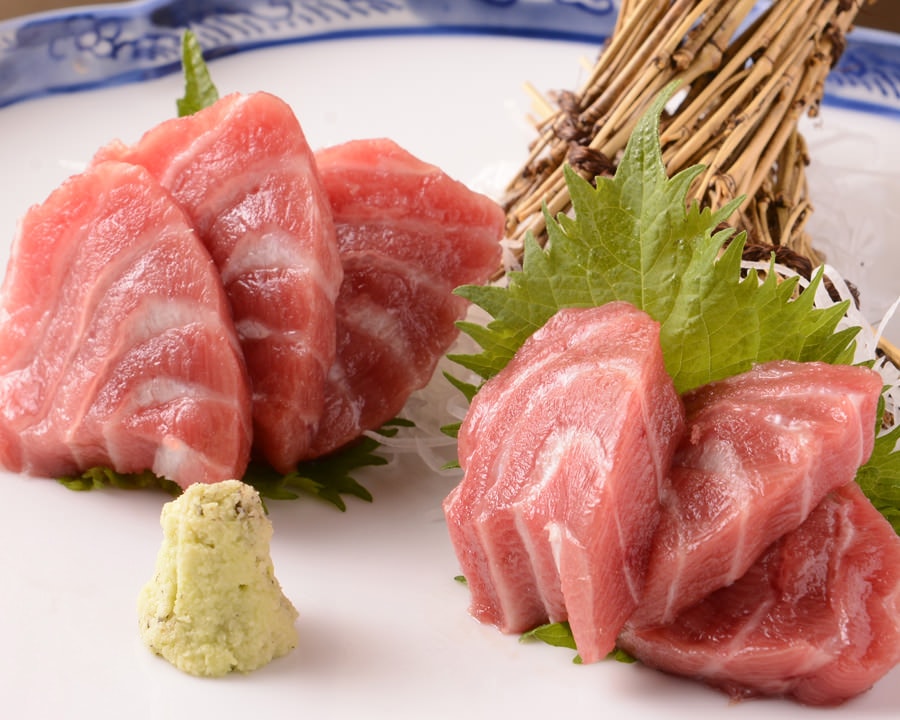 稀少!天然本マグロ脳天刺
